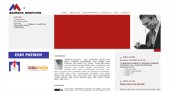 Desktop Screenshot of mahkotakomputer.net